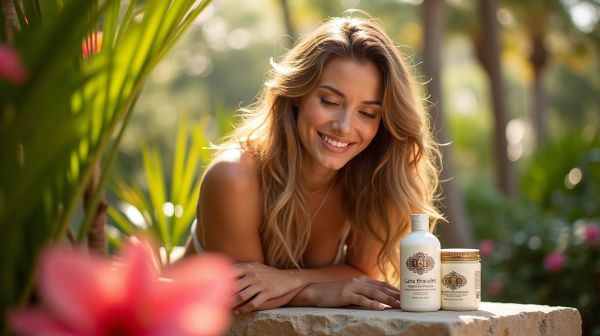 Frizzfreies Haar mit der Lana Brasiles Tropical Coconut Pflege